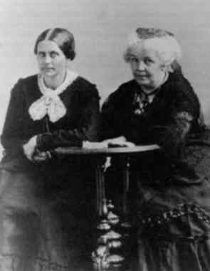 Susan B. Anthony und
Elizabeth Cady-Stanton