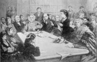 Victoria Woodhulls
Rede vor dem Judicariy Committee des Repräsentantenhauses der
USA