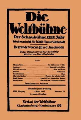 Die Weltbühne