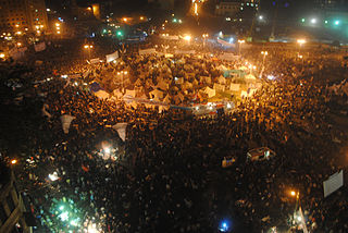 Demonstration auf dem Tahrirplatz am 30.11.2012