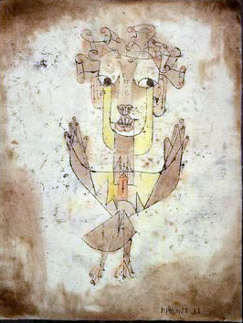Angelus Novus von P. Klee, 1920